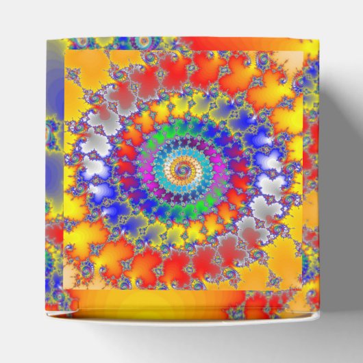 Psychedelic Fractal Bedankdoosjes (Bovenkant)