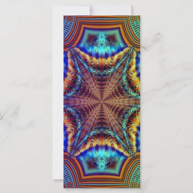 Psychedelic Fractal Bladwijzer (Voorkant)