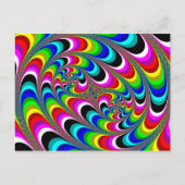 Psychedelic - Fractal Briefkaart (Voorkant)