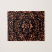 Psychedelic Fractal Fire Pattern Legpuzzel (Horizontaal)