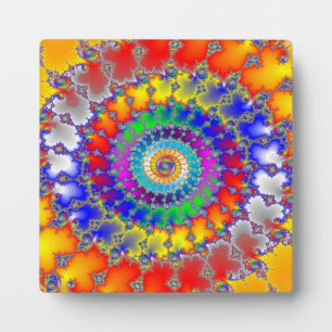 Psychedelic Fractal Fotoplaat