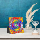 Psychedelic Fractal Fotoplaat (Insitu)