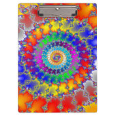 Psychedelic Fractal Klembord (Voorkant)