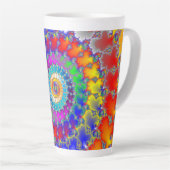 Psychedelic Fractal Latte Mok (Rechterhoek)