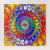 Psychedelic Fractal Legpuzzel (Horizontaal)