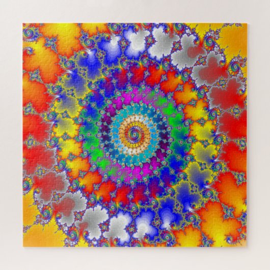 Psychedelic Fractal Legpuzzel (Horizontaal)