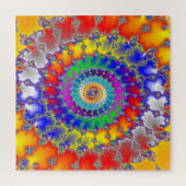 Psychedelic Fractal Legpuzzel (Verticaal)