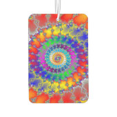 Psychedelic Fractal Luchtverfrisser (Achterkant)