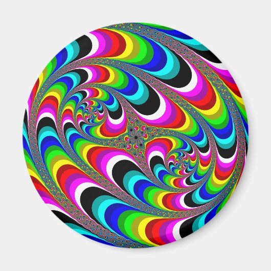 Psychedelic - Fractal Magneet (Voorkant)