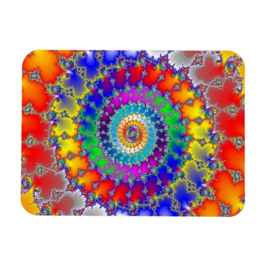 Psychedelic Fractal Magneet (Horizontaal)
