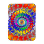 Psychedelic Fractal Magneet (Verticaal)