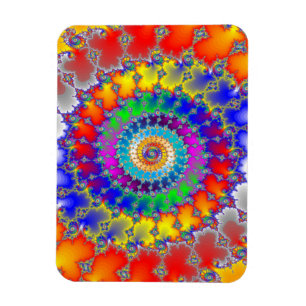 Psychedelic Fractal Magneet