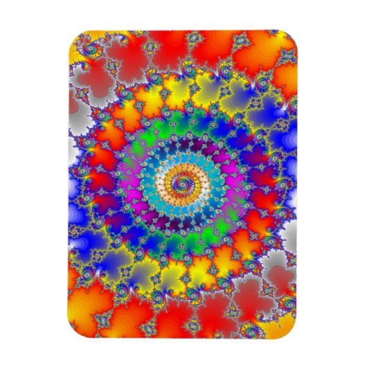 Psychedelic Fractal Magneet (Verticaal)