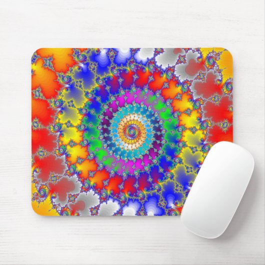 Psychedelic Fractal Muismat (Met muis)