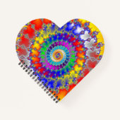 Psychedelic Fractal Notitieboek (Voorkant)