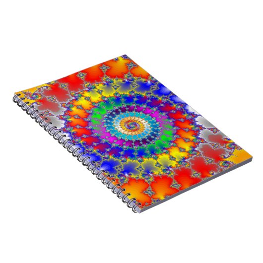 Psychedelic Fractal Notitieboek (Rechterzijde)