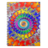Psychedelic Fractal Notitieboek (Voorkant)
