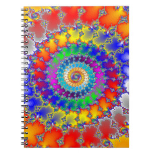 Psychedelic Fractal Notitieboek