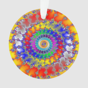 Psychedelic Fractal Ornament