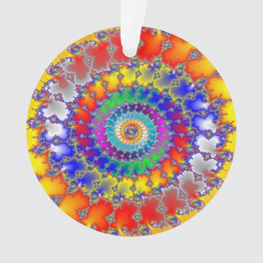 Psychedelic Fractal Ornament (voorkant)