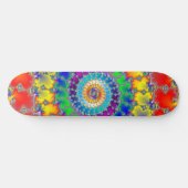 Psychedelic Fractal Persoonlijk Skateboard (Horizontaal)
