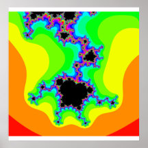 Psychedelic Fractal Poster