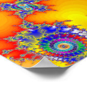 Psychedelic Fractal Poster (Hoek)