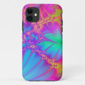 Psychedelic Fractal Rainbow iPhone 5 Hoesje (Achterkant)