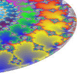 Psychedelic Fractal Snijplank (Hoek)