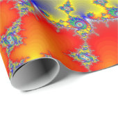 Psychedelic Fractal Spirals Cadeaupapier (Rol Hoek)