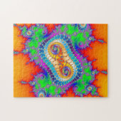 Psychedelic Fractal Spirals Legpuzzel (Horizontaal)