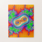 Psychedelic Fractal Spirals Legpuzzel (Verticaal)