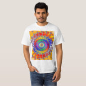 Psychedelic Fractal T-shirt (Voorkant volledig)