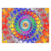 Psychedelic Fractal Tafelkleed (Voorkant (Horizontaal))