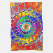 Psychedelic Fractal Theedoek (Verticaal)