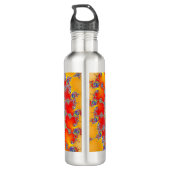 Psychedelic Fractal Waterfles (Achterkant)