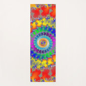 Psychedelic Fractal Yogamat (Voorkant)