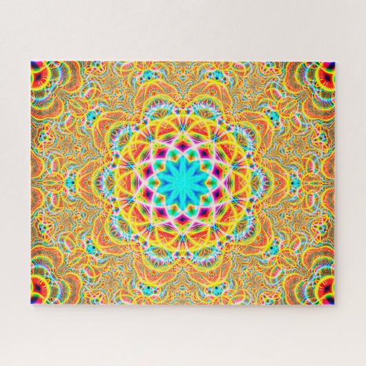 Psychedelic Fractals Legpuzzel (Horizontaal)