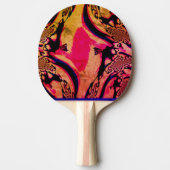 Psychedelic Fractals Ping Pong Paddle Tafeltennisbatje (Voorkant)