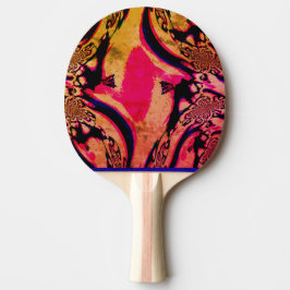 Psychedelic Fractals Ping Pong Paddle Tafeltennisbatje