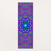 Psychedelic Fractals Yogamat (Achterkant)