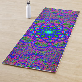 Psychedelic Fractals Yogamat