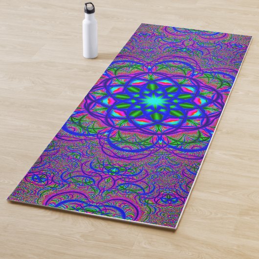 Psychedelic Fractals Yogamat (In situ)
