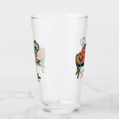 Psychedelic Frog Glass Glas (Links)