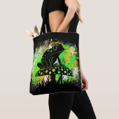 Psychedelic Frog Tote Bag (Dichtbij)