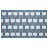 Psychedelic Fun Fractal Pattern & Text Stof (Fat Quarter)