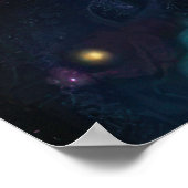 Psychedelic Galaxy Poster (Hoek)