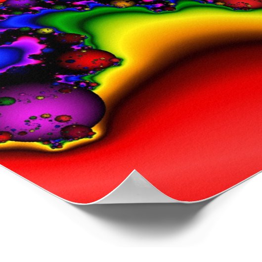 Psychedelic Galaxy Poster (Hoek)