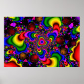 Psychedelic Galaxy Poster (Voorkant)