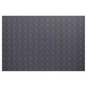 Psychedelic Glas in lood Abstract Stof (Yard (91,4 cm))